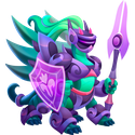 Violet Army Dragon